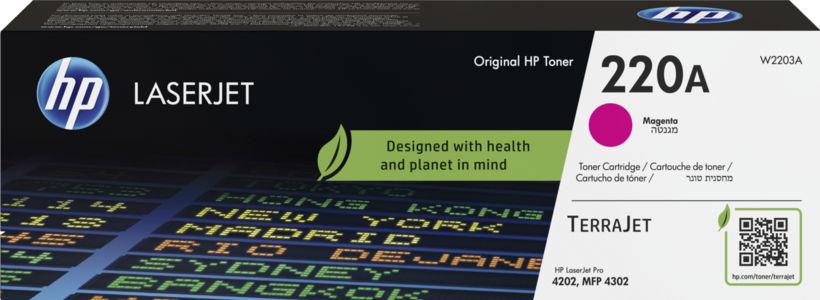 Tóner HP 220A magenta