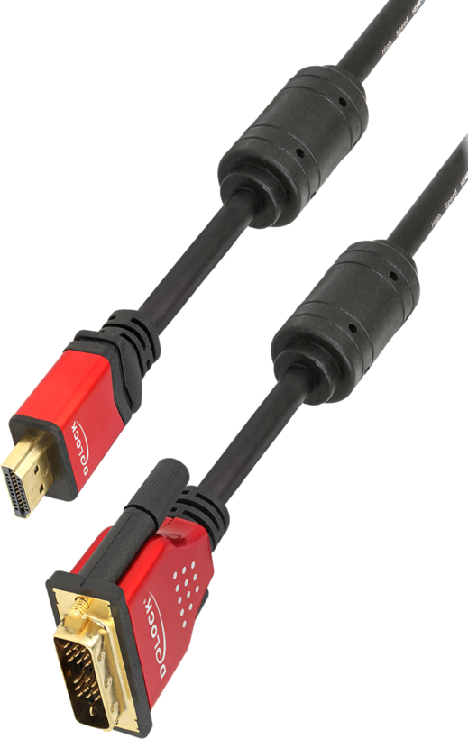 Delock HDMI - DVI-D Cable 2m