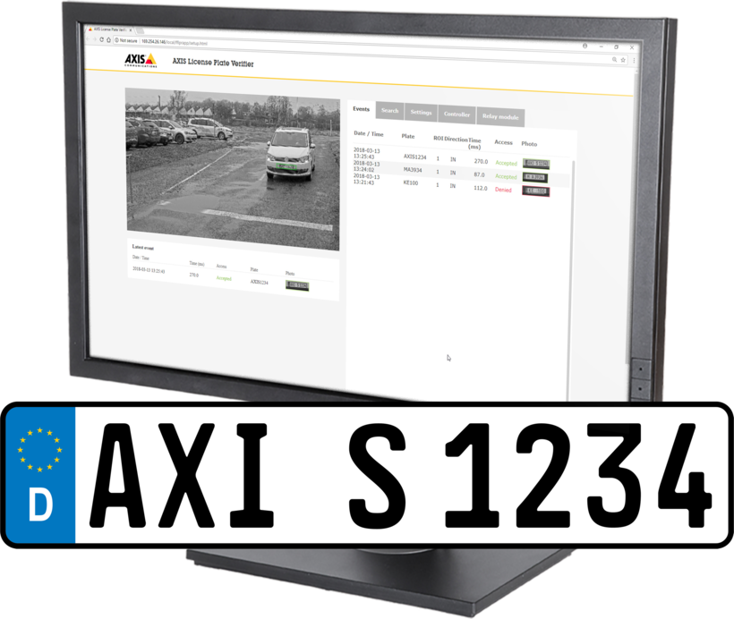 AXIS License Plate Verifier