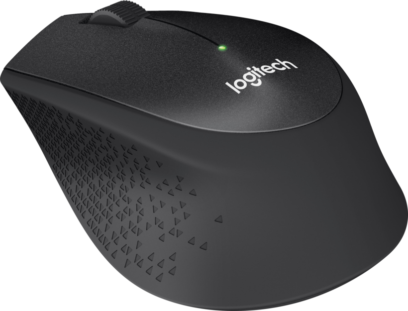 Logitech M330 Silent Plus Maus schwarz