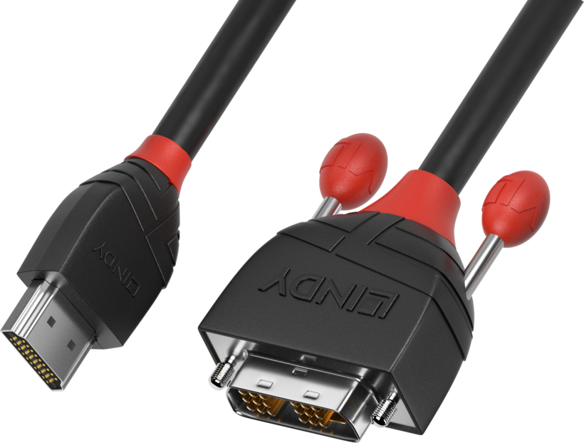 LINDY DVI-D - HDMI Kabel SingleLink 1 m