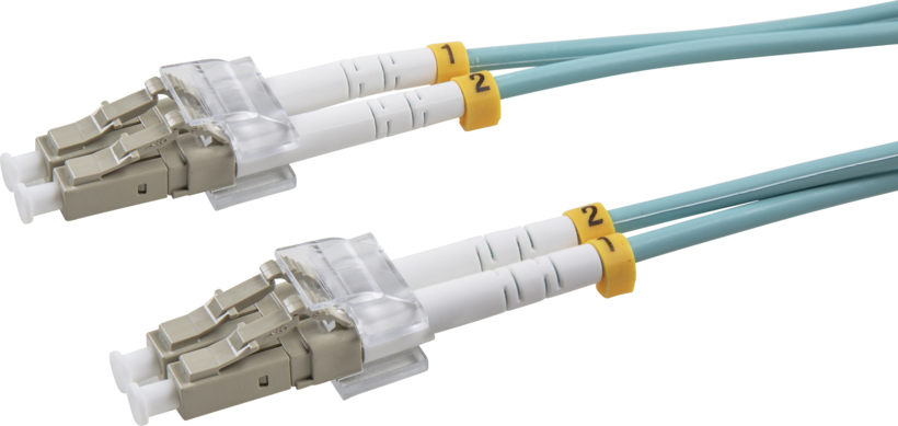 FO Duplex Patch Cable LC-LC 10m 50/µ