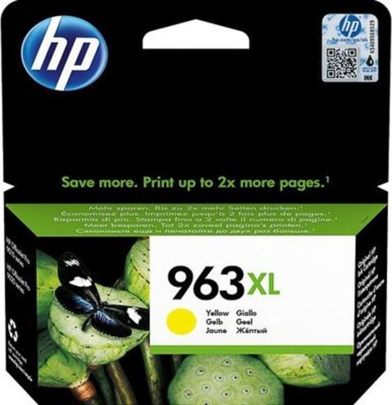 Encre HP 963 XL, jaune