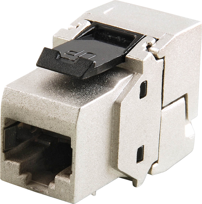 Keystone Jack 1 x RJ45 STP Cat6a
