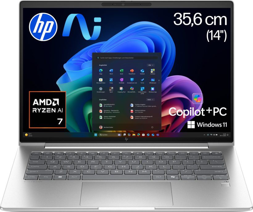 HP EliteBook 6 G1a 14 R AI7 32GB/1TB LTE