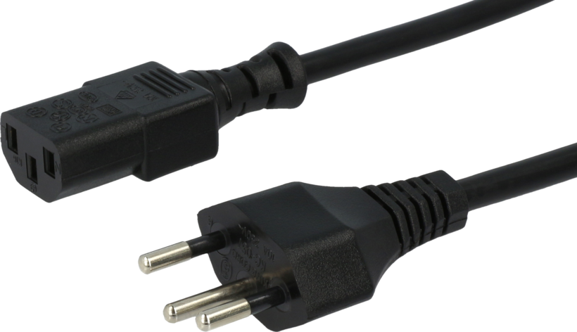Power Cable T12/m - C13/f 3m Black