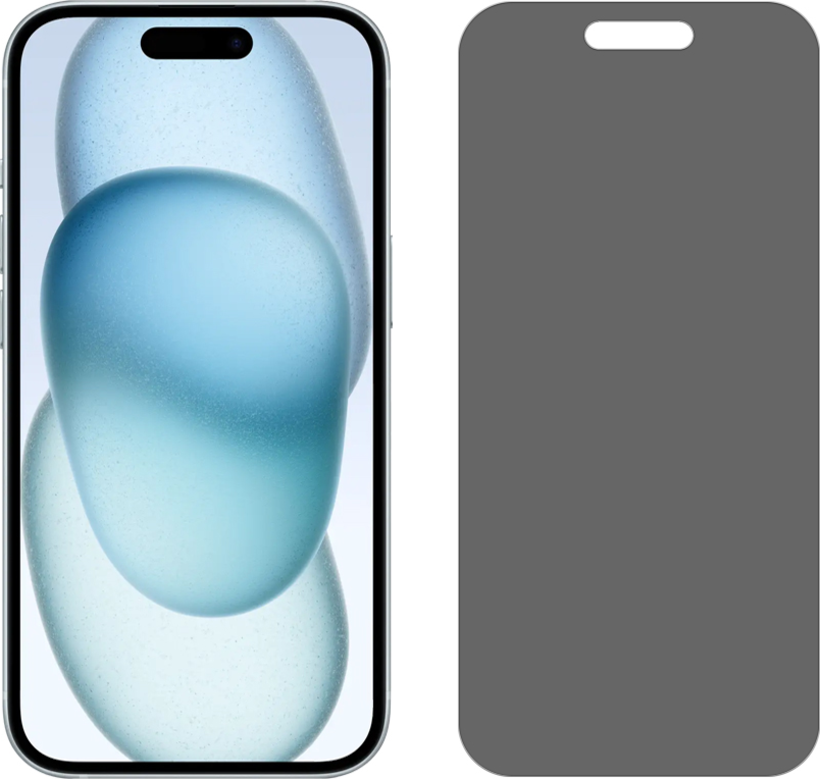 ARTICONA iPhone 15 2-W Blickschutz