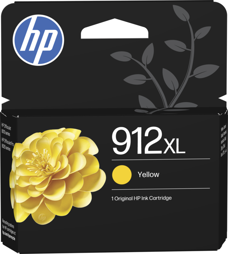 Tinta HP 912 XL, amarillo