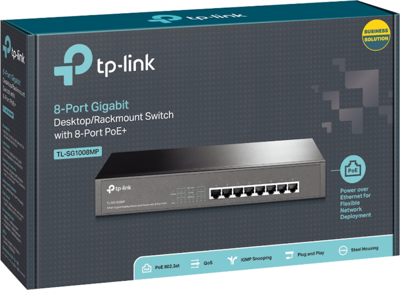 TP-LINK TL-SG1008MP PoE Switch