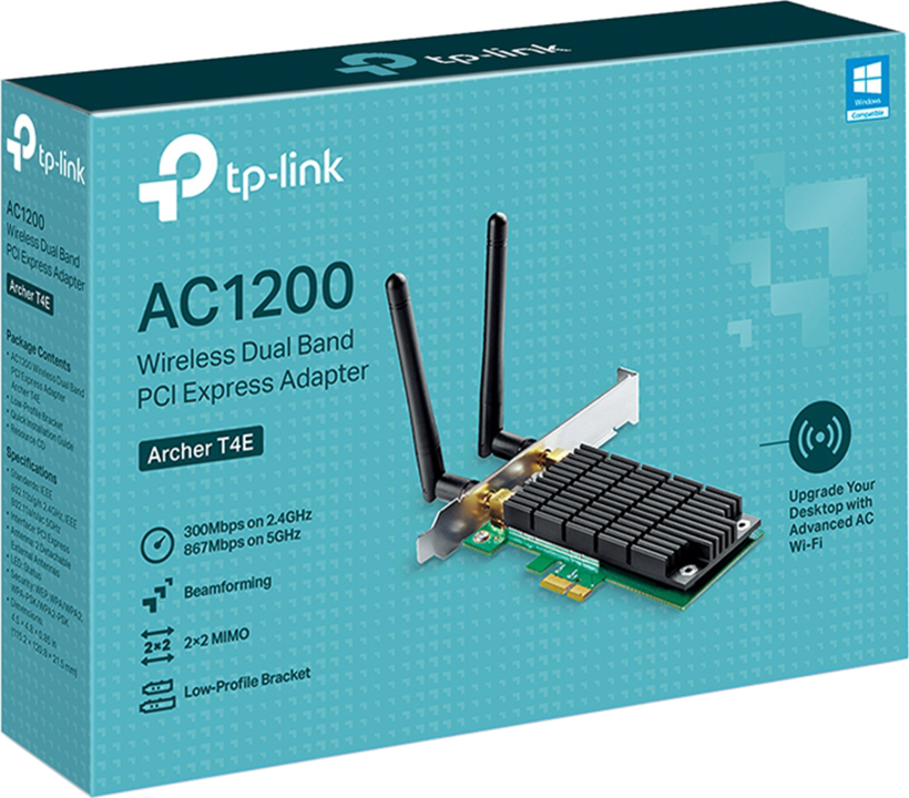 TP-LINK Archer T4E PCIe WLAN Adapter