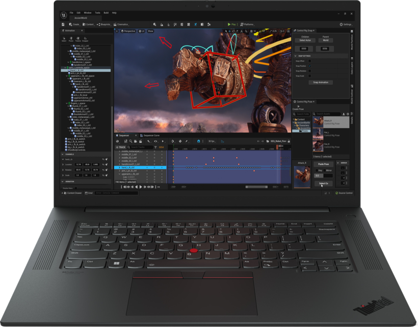 Lenovo TP P1 G6 i7 RTX 2000 Ada 64GB/1TB