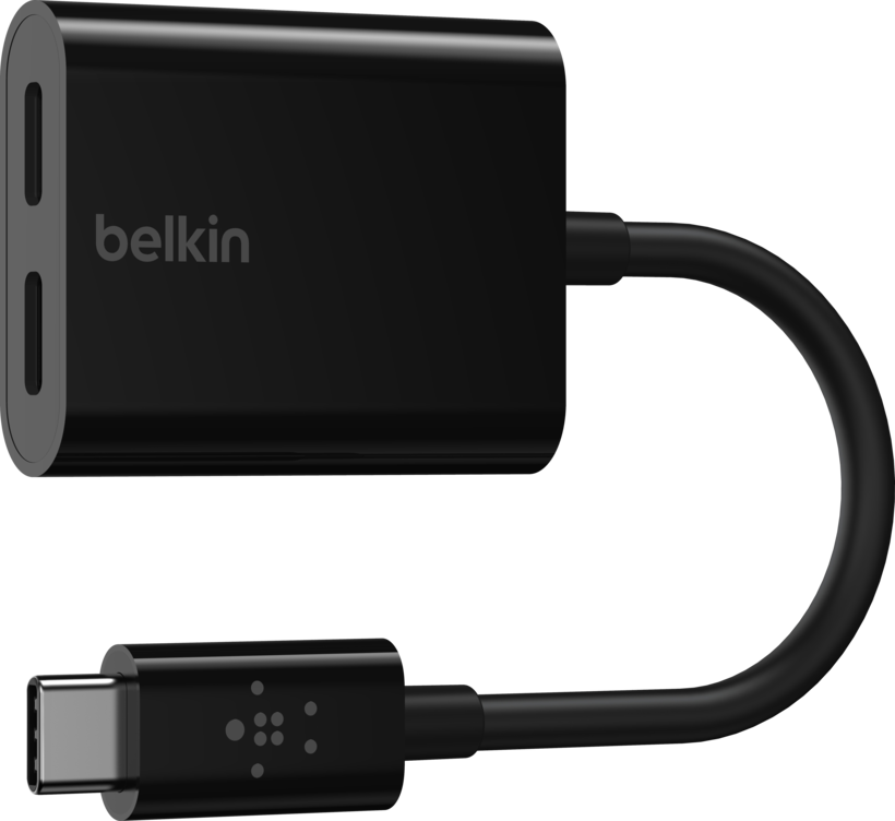 Belkin RockStar USB-C Audio/Charge Adptr