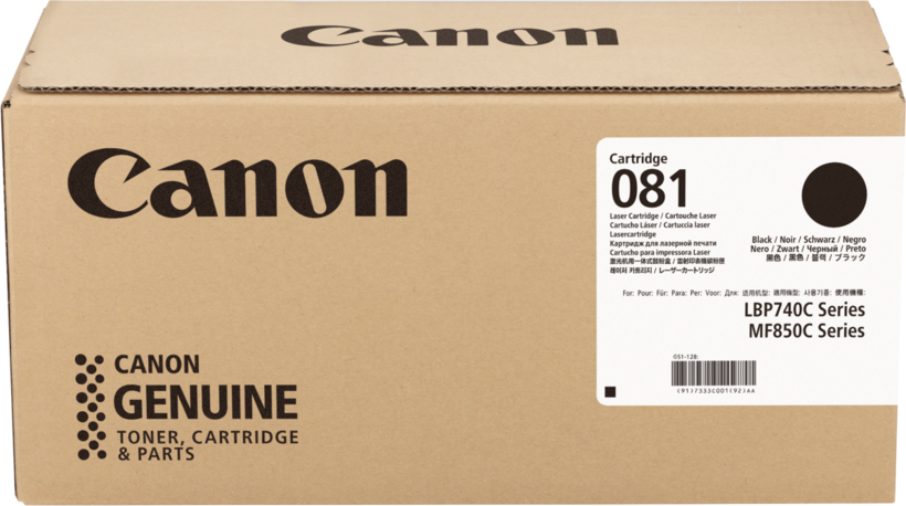 Canon 081 Toner schwarz