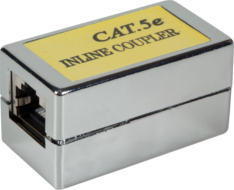 Line Coupler Cat5e RJ45 Fe-Fe Shielded