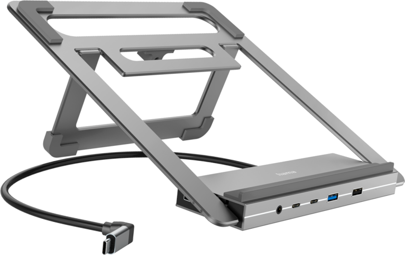 Hama 12w1 USB-C - HDMI+DP Docking