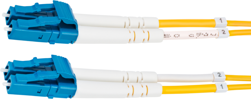 FO Duplex Patch Cable LC-LC 9/125µ 1m