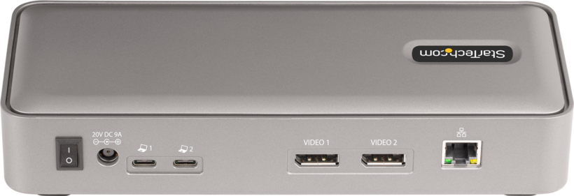 StarTech KVM USB-C - DP/USB-C Docking