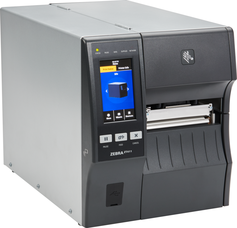 Zebra ZT411 TT 300dpi Printer + Rewinder (ZT41143-T4E0000Z) kopen