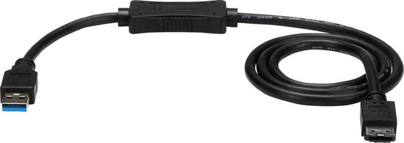 Adatt. USB 3.0 Type A Ma-eSATA Ma 0,8 m