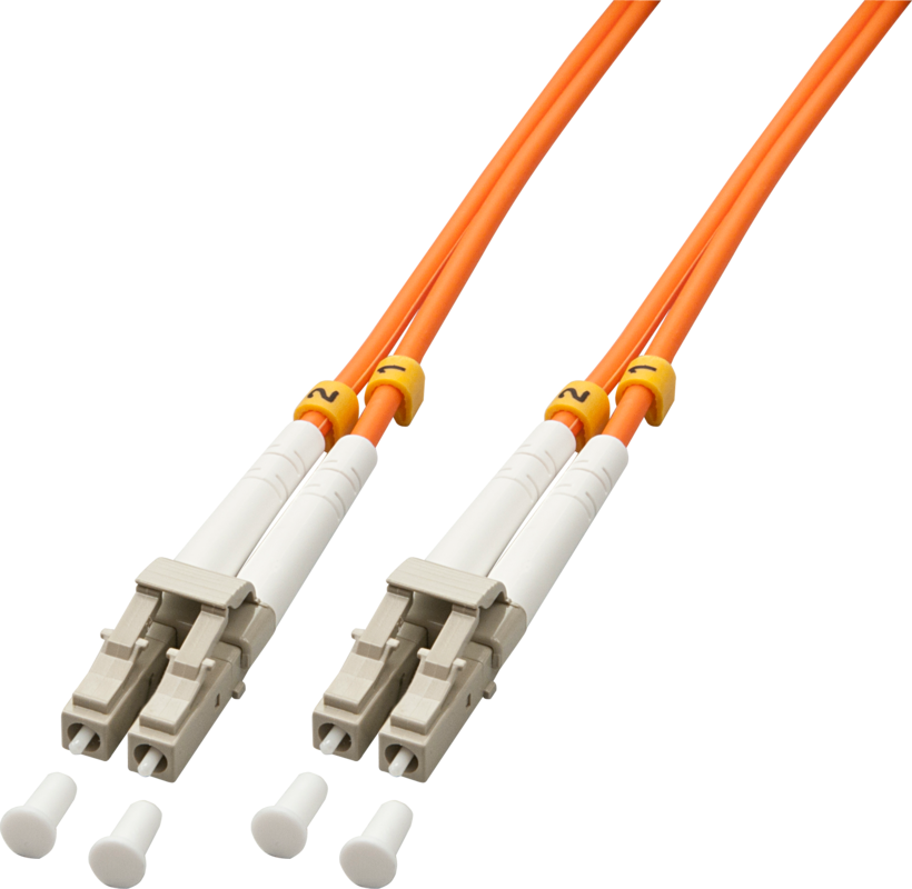FO Duplex Patch Cable LC-LC 50/125µ 1m