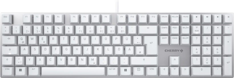 Klávesnice CHERRY KC 200 MX2A BROWN bílá