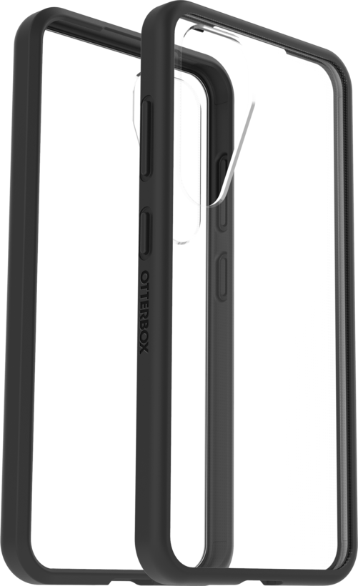 OtterBox React Galaxy S25 Case Clear Blk