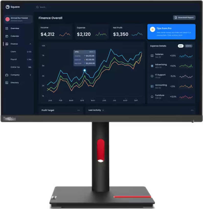 Lenovo ThinkVision T22i-30 Monitor