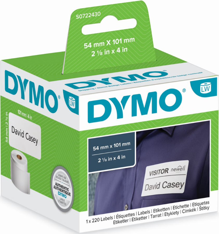 DYMO 54x101mm Shipping Labels White