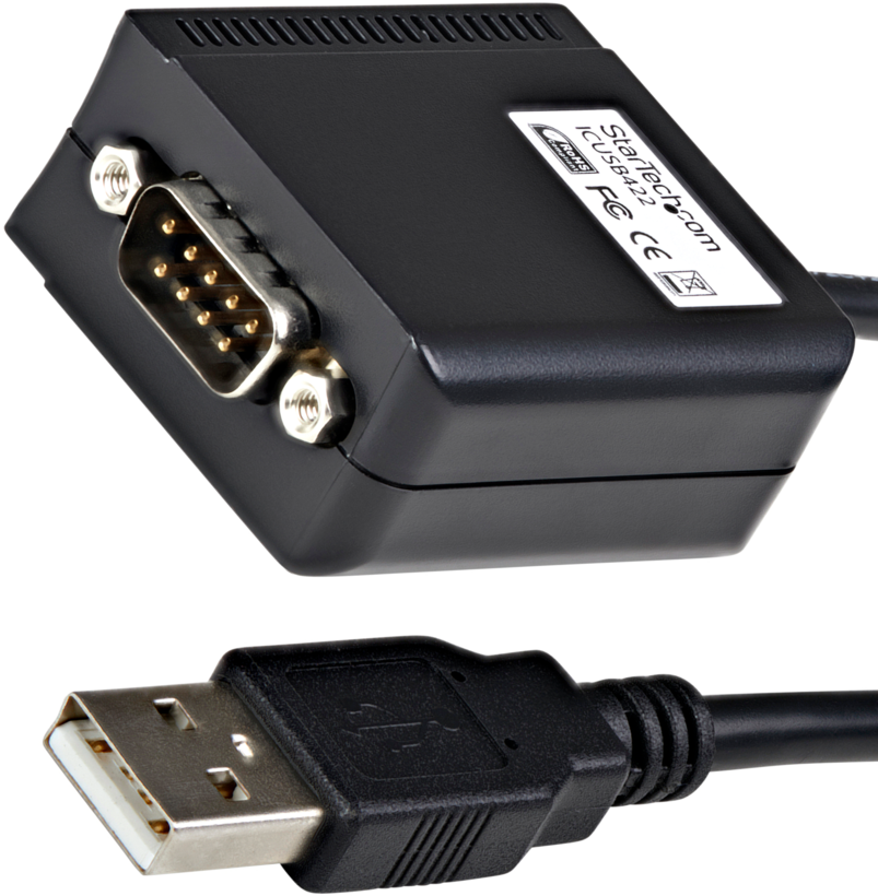 Adaptateur DB9 m. (RS422)-USB A m., 1,8m