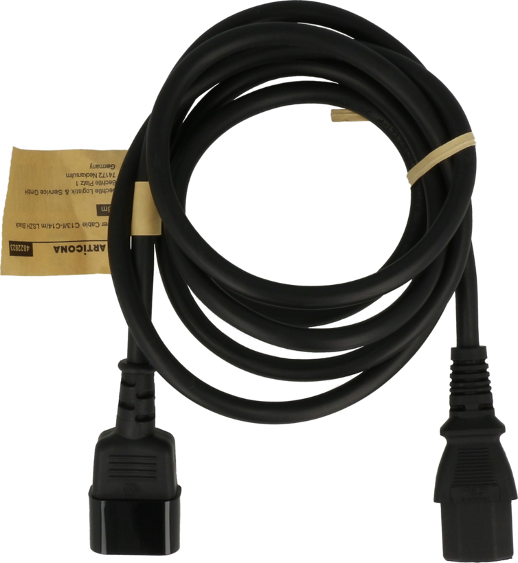 Power Cable C13 - C14 1.8m LSZH