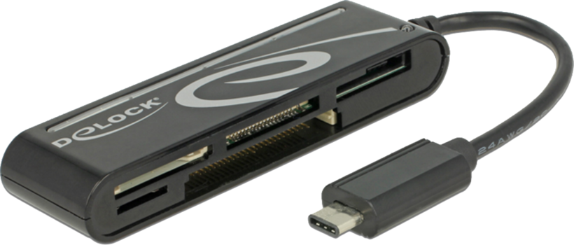 Lecteur de cartes Delock USB 2.0 type C