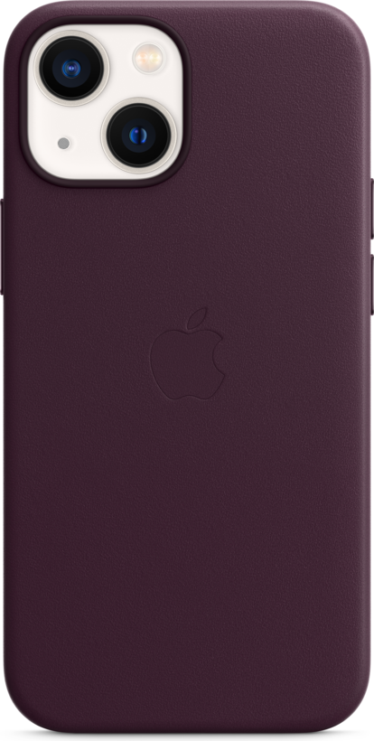 Apple iPhone 13 mini Leather Case Cherry