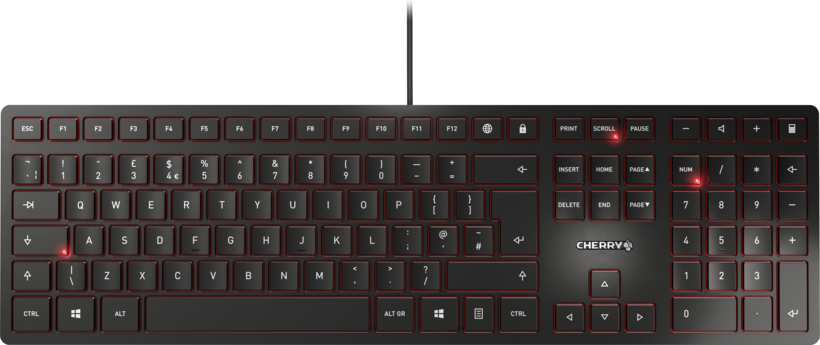 CHERRY KC 6000 SLIM Keyboard Black