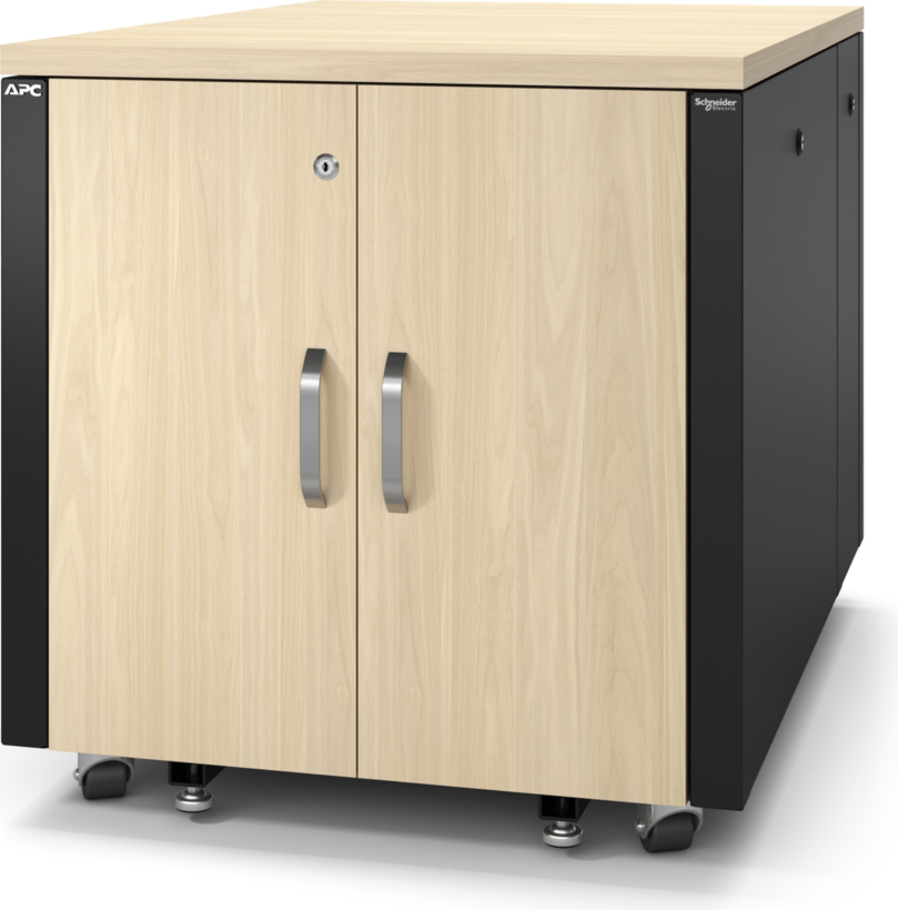 APC NetShelter Soundproof 12U, érable