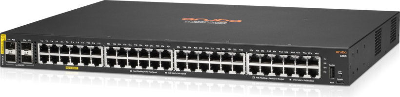 HPE Aruba 6100 48G PoE 740W Switch