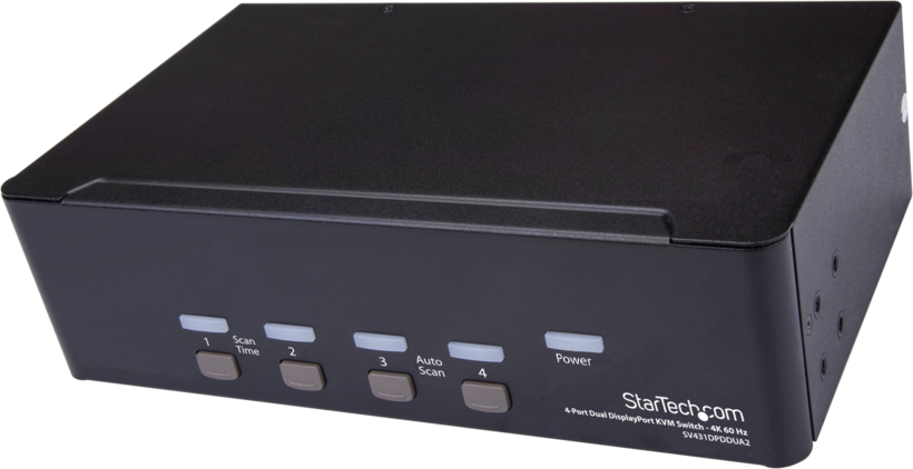 StarTech KVM Switch 4-port Dual DP