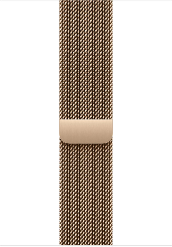 Apple Watch 46mm Milanese Loop Gold S/M