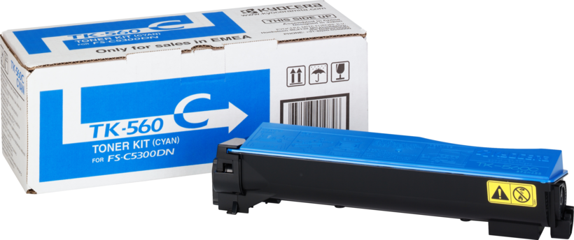 Kit toner Kyocera TK-560C ciano