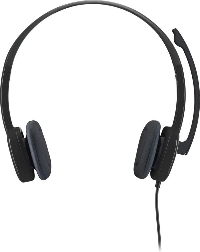 Logitech H151 Stereo Headset Black