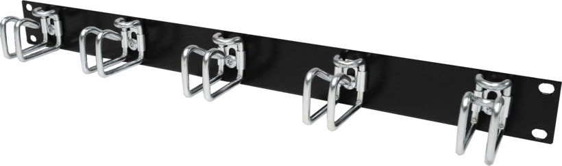 Rittal Rangierpanel 1U 43x55mm schwarz