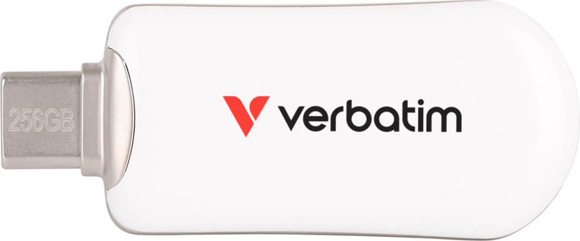 Verbatim Plectra 256 GB USB Stick weiß