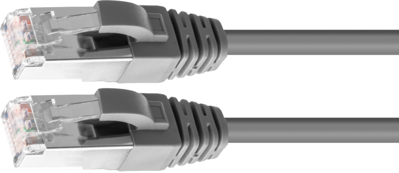Patch Cable RJ45 S/FTP Cat6 7.5m Grey