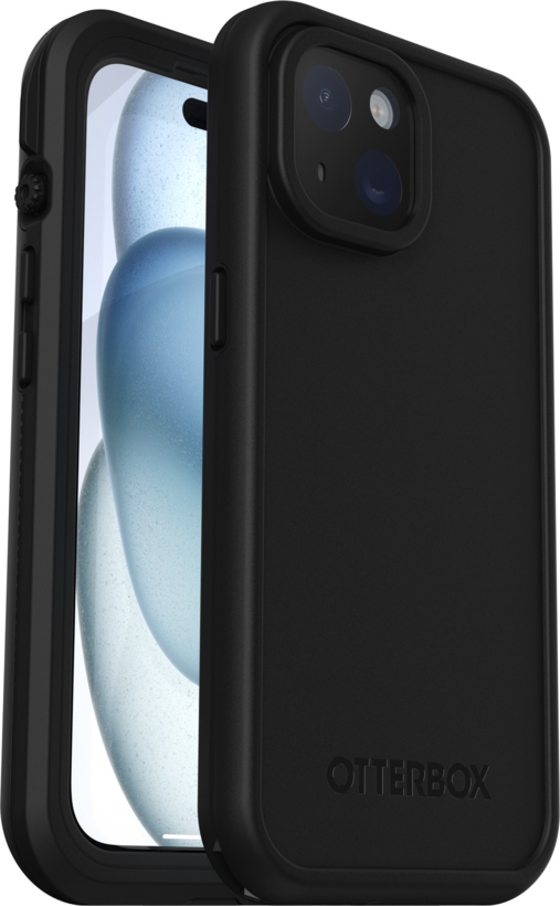 OtterBox FRE iPhone 15 Case Black