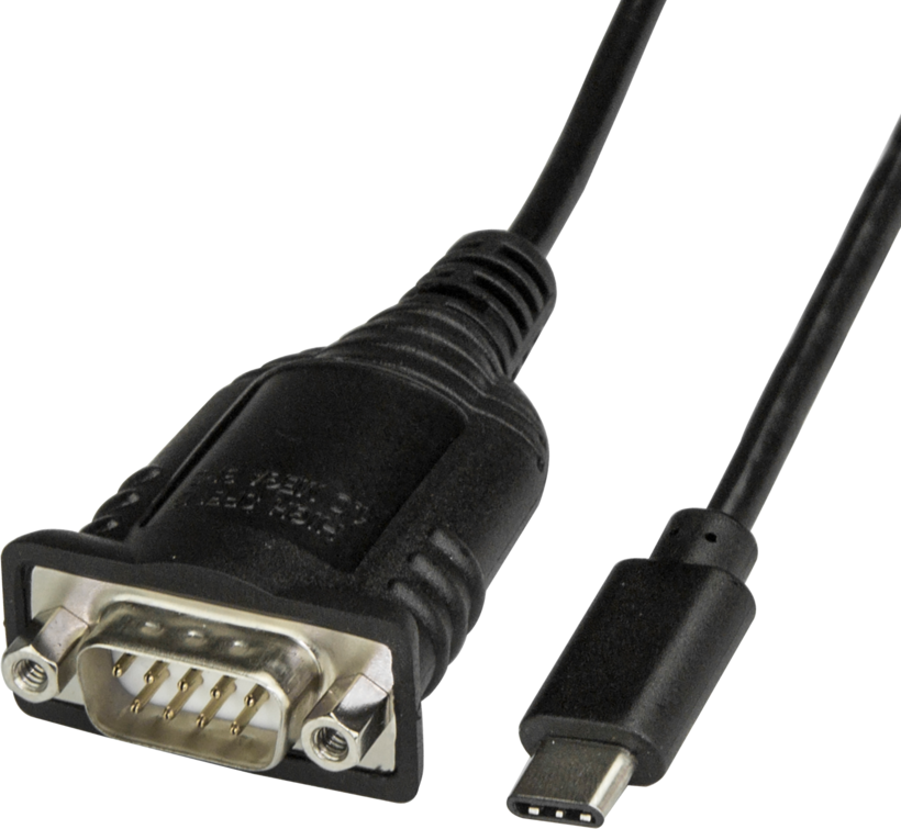Adapter DB9/m (RS232) - USB-C/m 0.4m