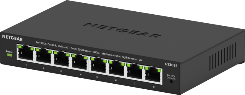 NETGEAR GS308Ev4 Plus Switch
