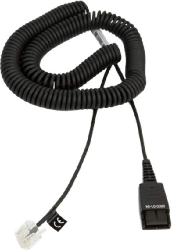 Câble raccordement casque Jabra QD-RJ45