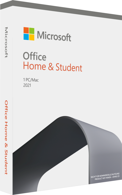 Microsoft Office Home & Student 2021 1 License Medialess