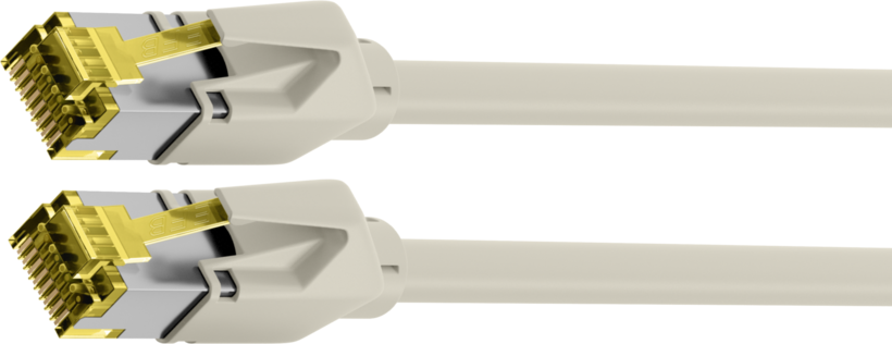 Patch Cable RJ45 S/FTP Cat6a 5m Grey