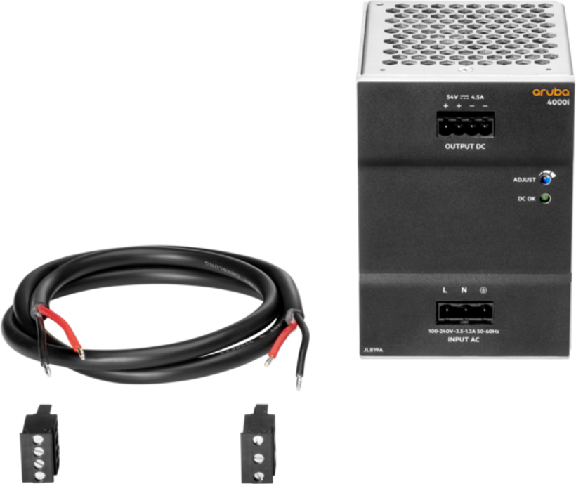 Fuente alim. HPE Aruba 240 W PoE DIN