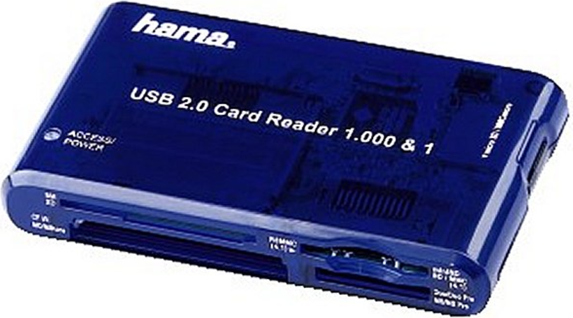Hama 1000 & 1 USB 2.0 Multi-card Reader
